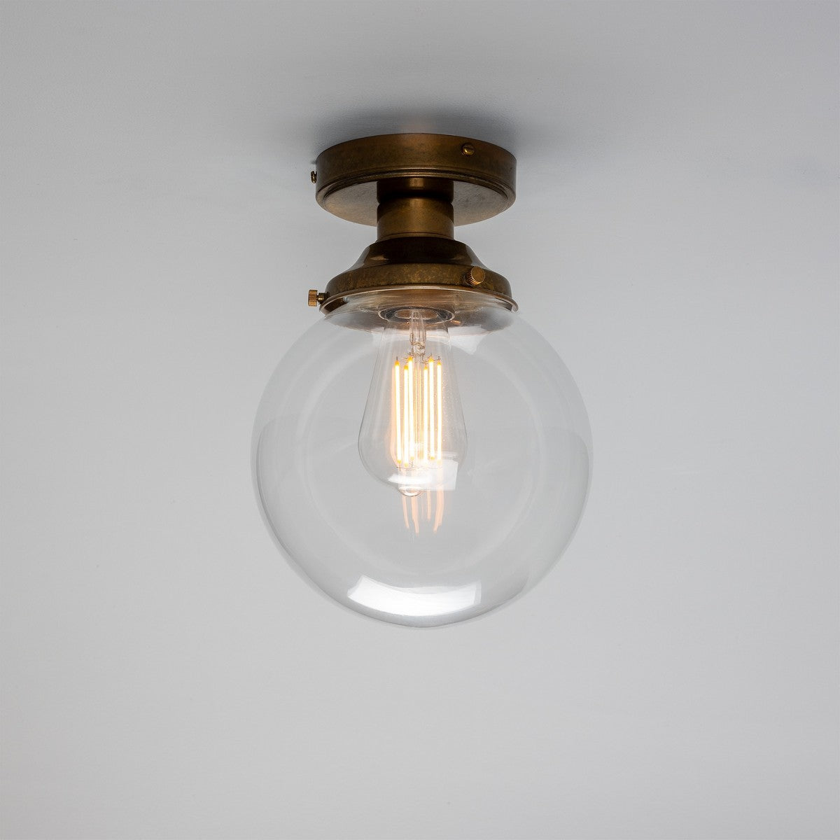 Riad 7.75" Globe Ceiling Light