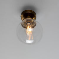 Riad 7.75" Globe Ceiling Light