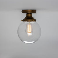 Riad 7.75" Globe Ceiling Light
