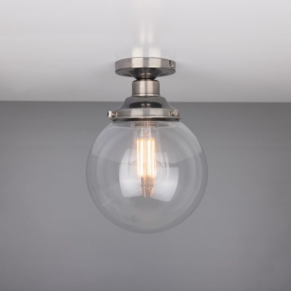 Riad 7.75" Globe Ceiling Light