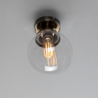 Riad 7.75" Globe Ceiling Light