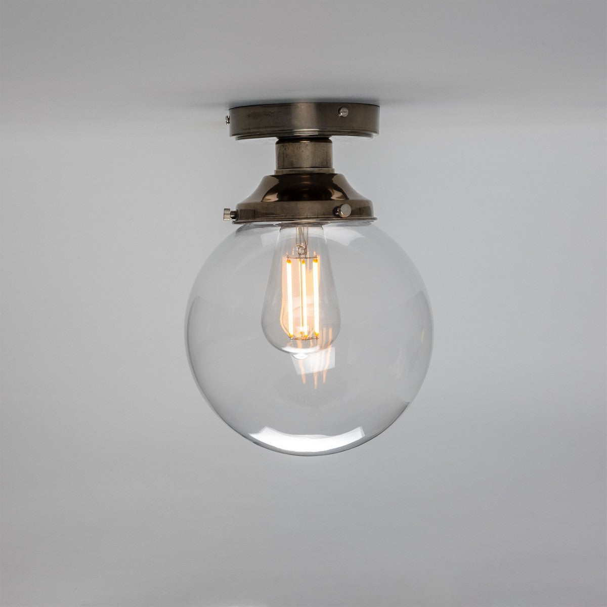 Riad 7.75" Globe Ceiling Light