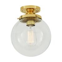 Riad 7.75" Globe Ceiling Light