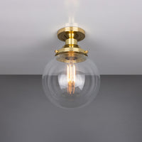 Riad 7.75" Globe Ceiling Light