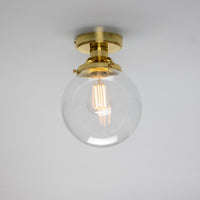 Riad 7.75" Globe Ceiling Light