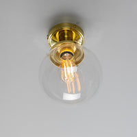 Riad 7.75" Globe Ceiling Light