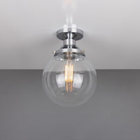 Riad 7.75" Globe Ceiling Light