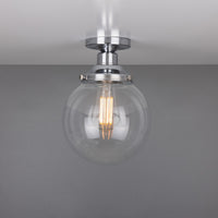Riad 7.75" Globe Ceiling Light