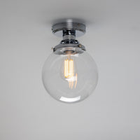 Riad 7.75" Globe Ceiling Light