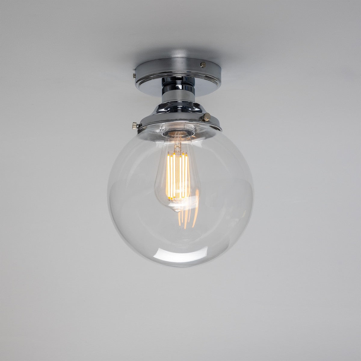 Riad 7.75" Globe Ceiling Light