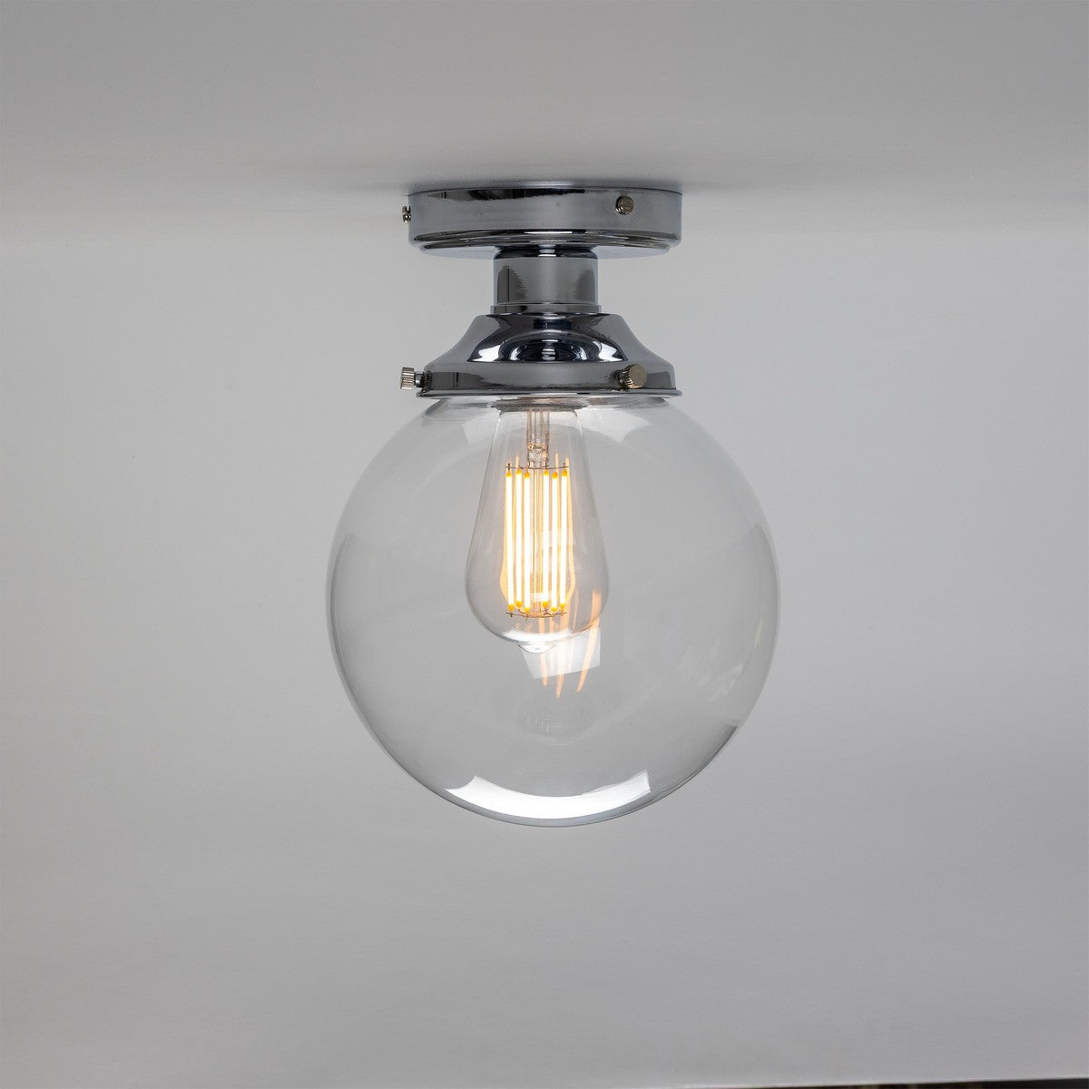 Riad 7.75" Globe Ceiling Light