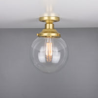 Riad 7.75" Globe Ceiling Light