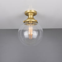 Riad 7.75" Globe Ceiling Light