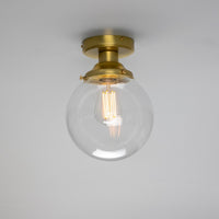 Riad 7.75" Globe Ceiling Light