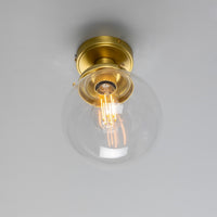 Riad 7.75" Globe Ceiling Light