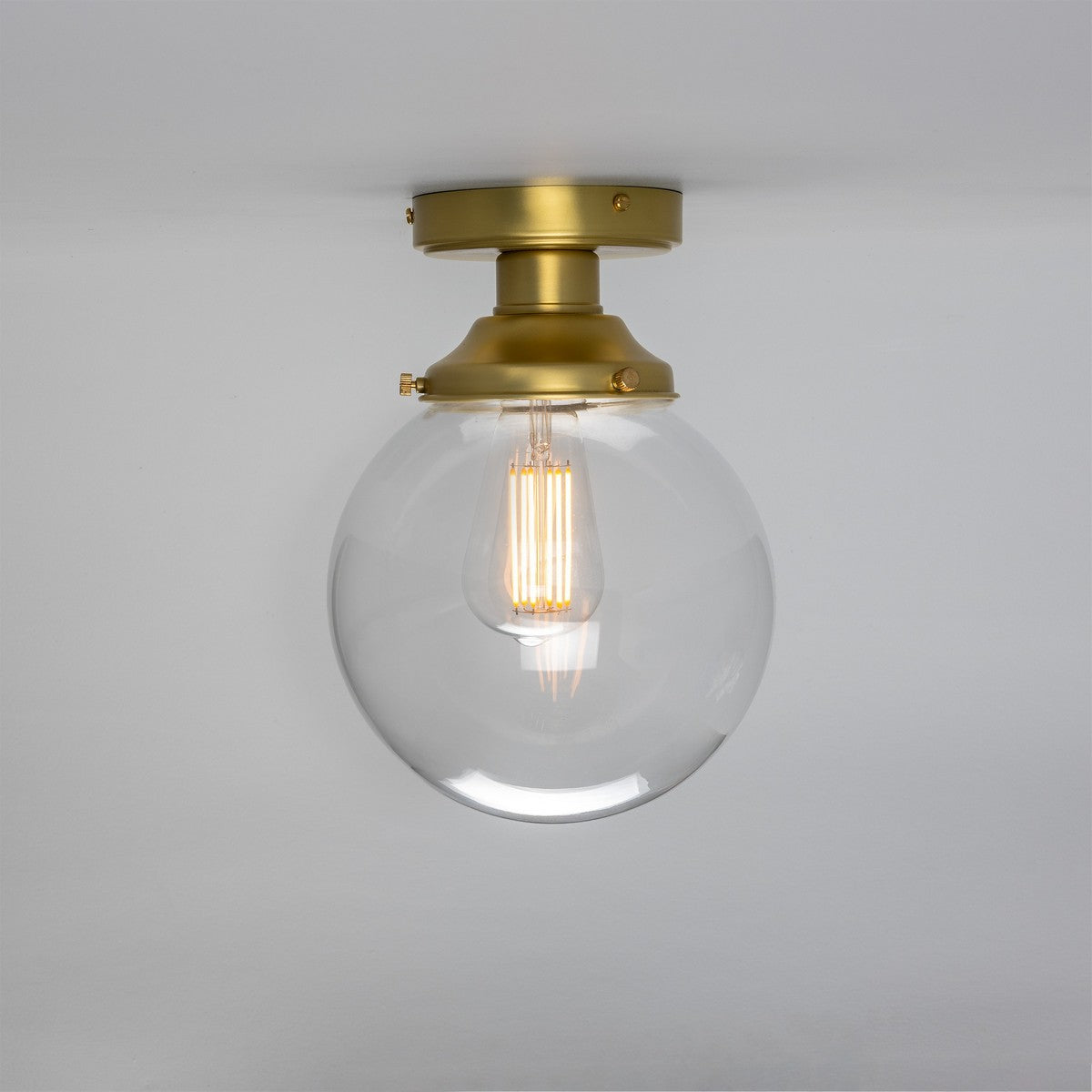 Riad 7.75" Globe Ceiling Light