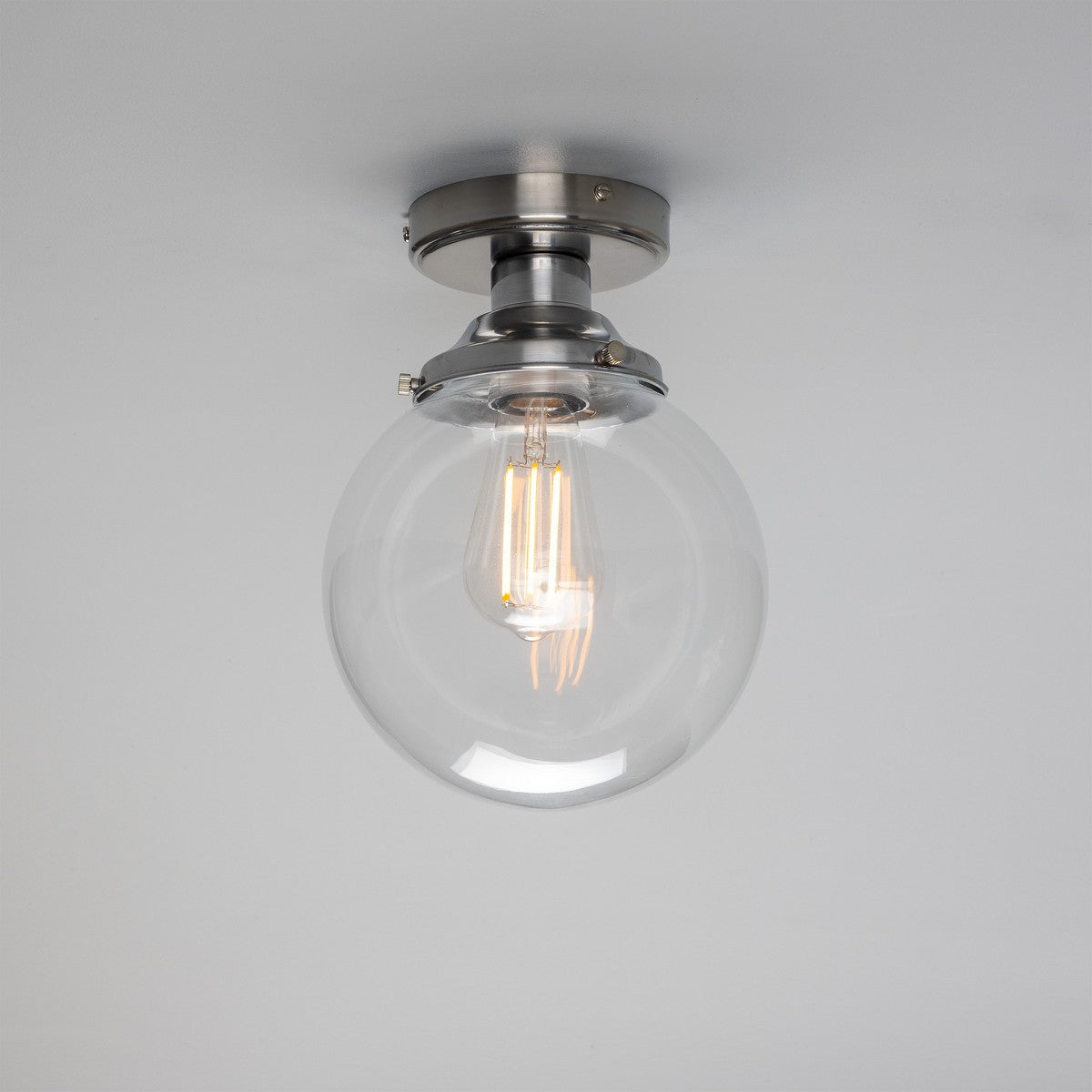 Riad 7.75" Globe Ceiling Light