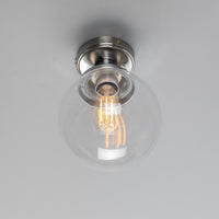 Riad 7.75" Globe Ceiling Light
