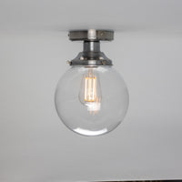 Riad 7.75" Globe Ceiling Light