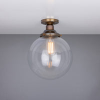 Riad 9.75" Globe Ceiling Light