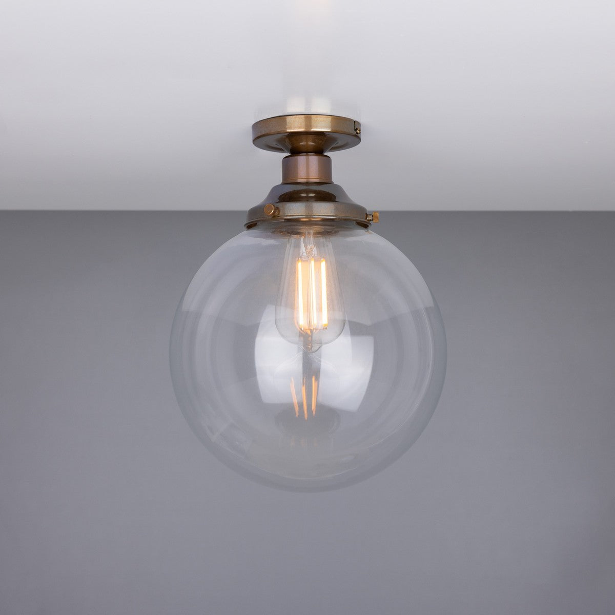 Riad 9.75" Globe Ceiling Light