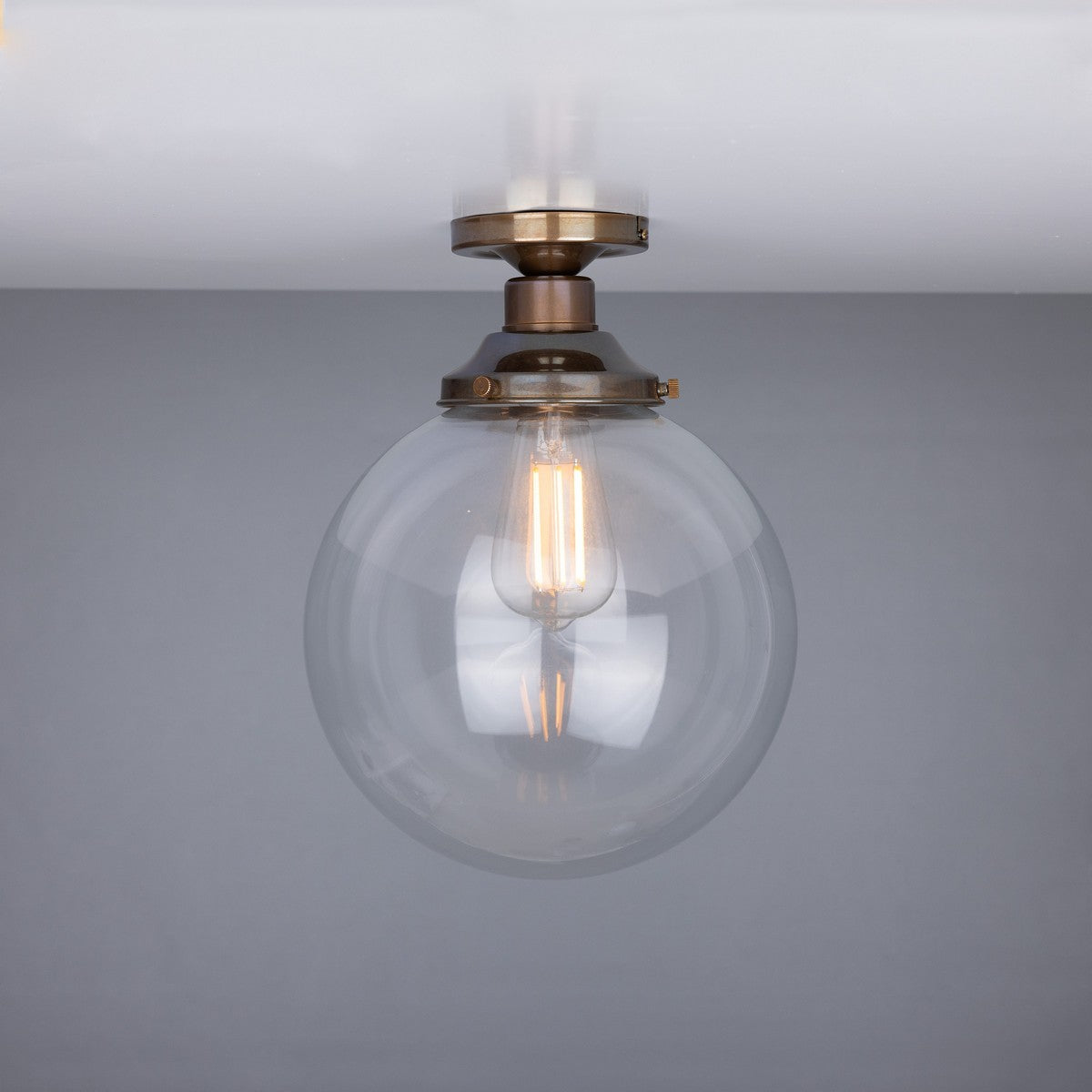 Riad 9.75" Globe Ceiling Light