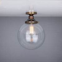 Riad 9.75" Globe Ceiling Light