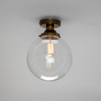 Riad 9.75" Globe Ceiling Light