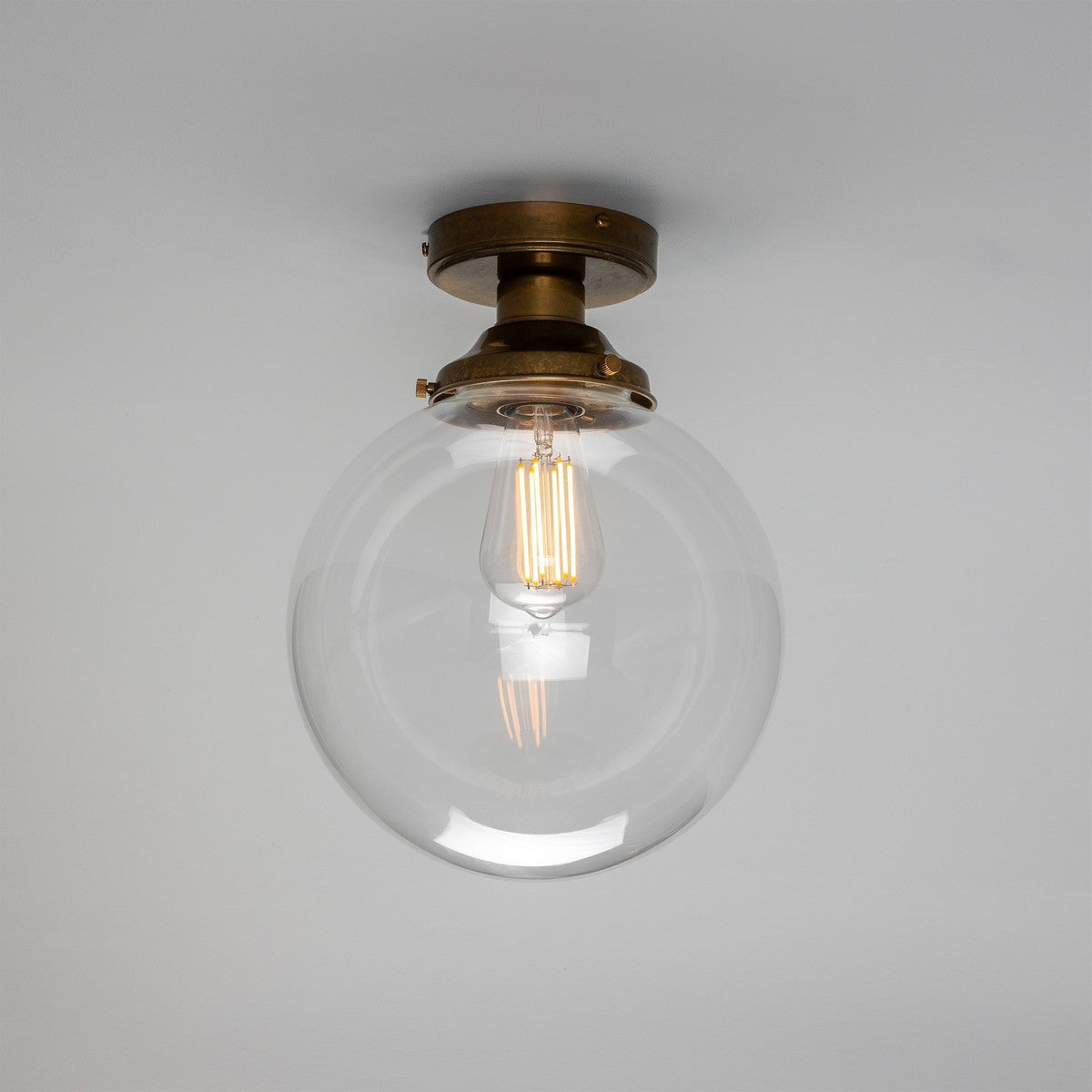 Riad 9.75" Globe Ceiling Light