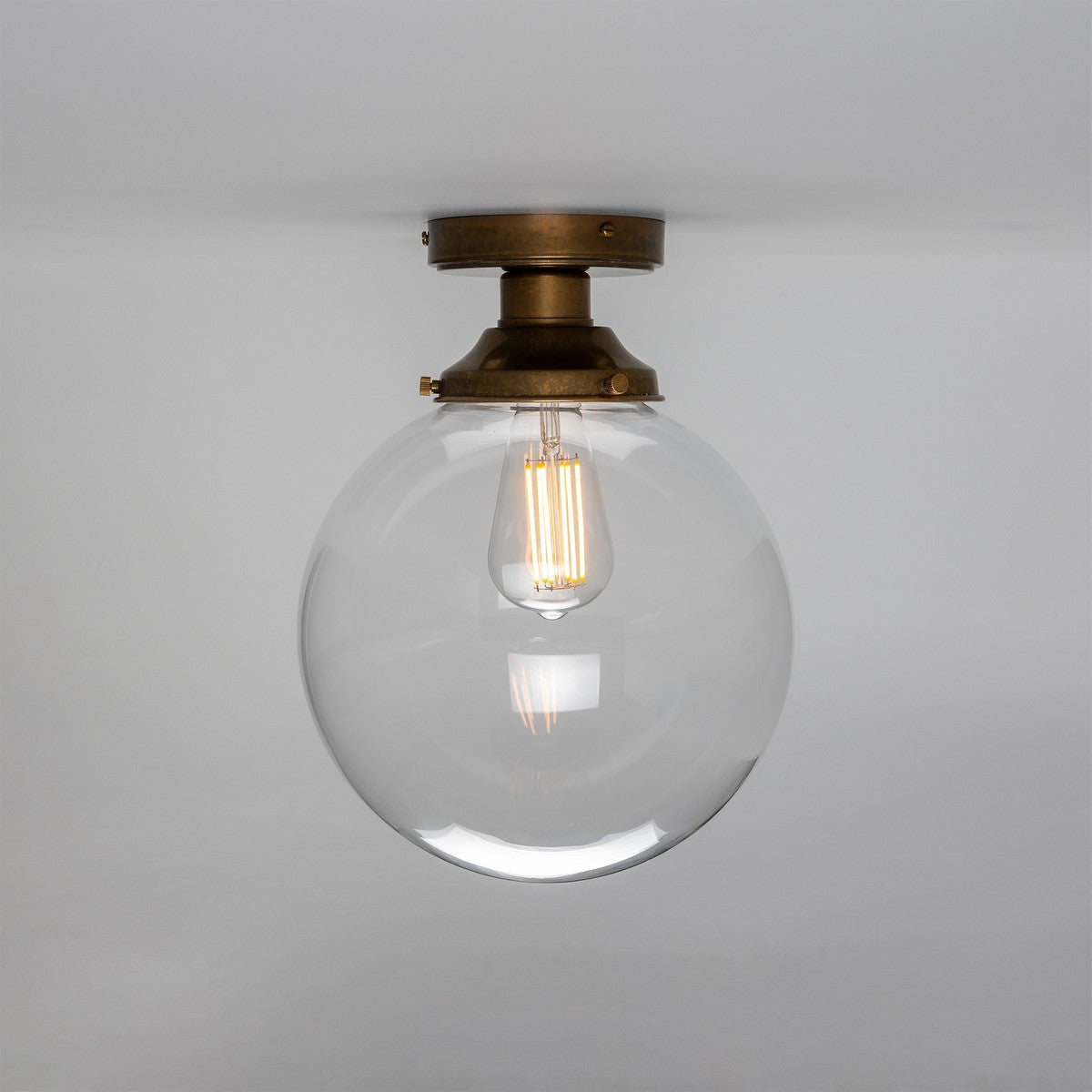 Riad 9.75" Globe Ceiling Light