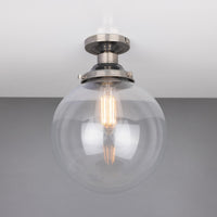 Riad 9.75" Globe Ceiling Light