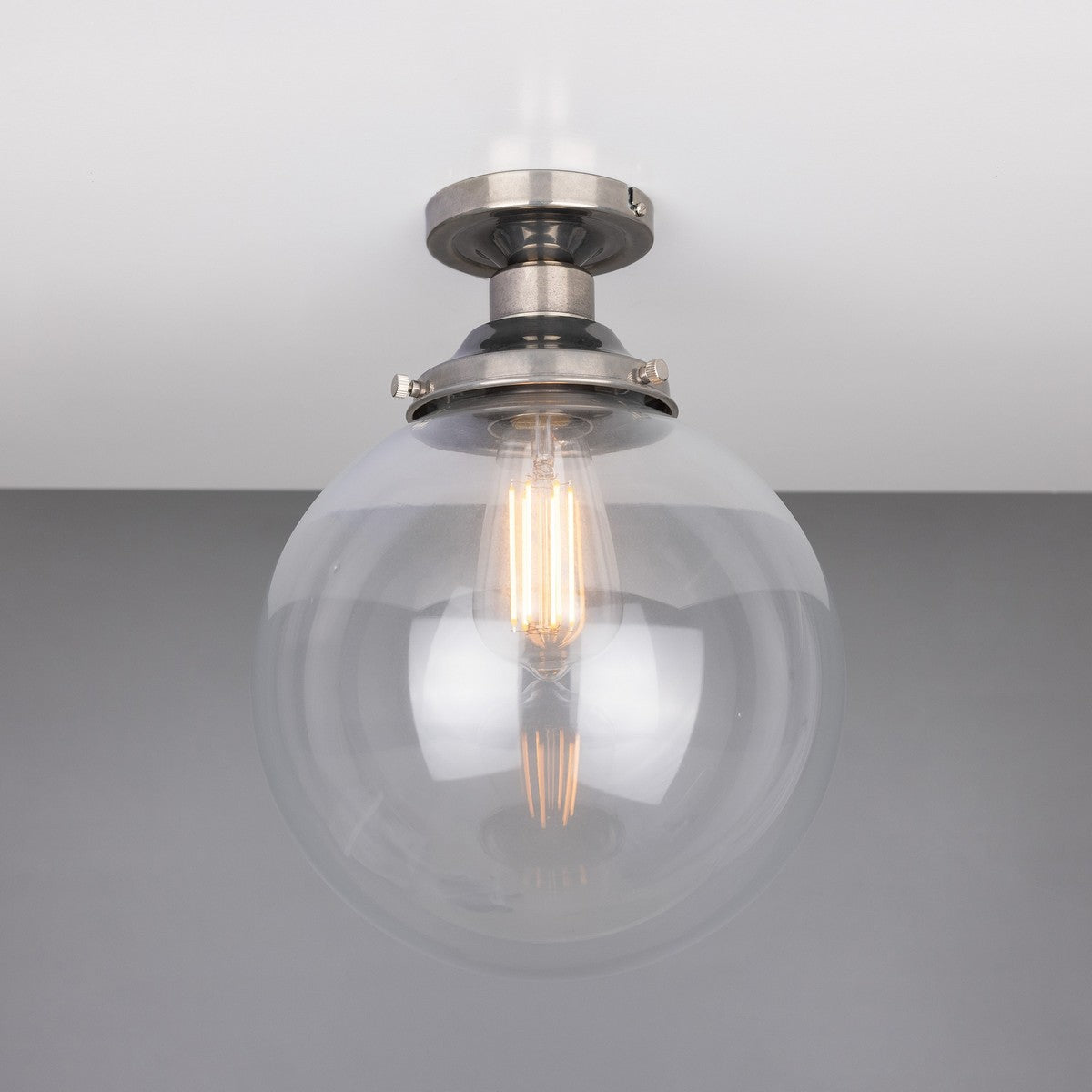 Riad 9.75" Globe Ceiling Light