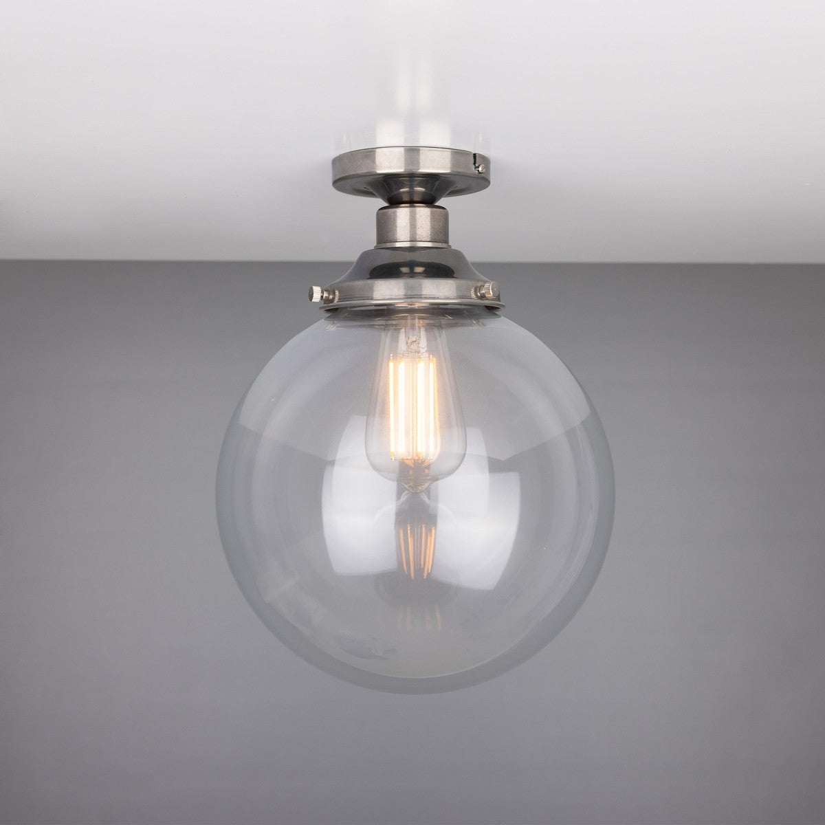 Riad 9.75" Globe Ceiling Light