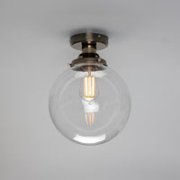 Riad 9.75" Globe Ceiling Light