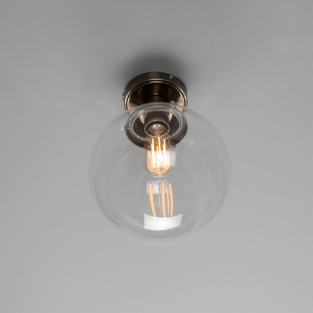 Riad 9.75" Globe Ceiling Light