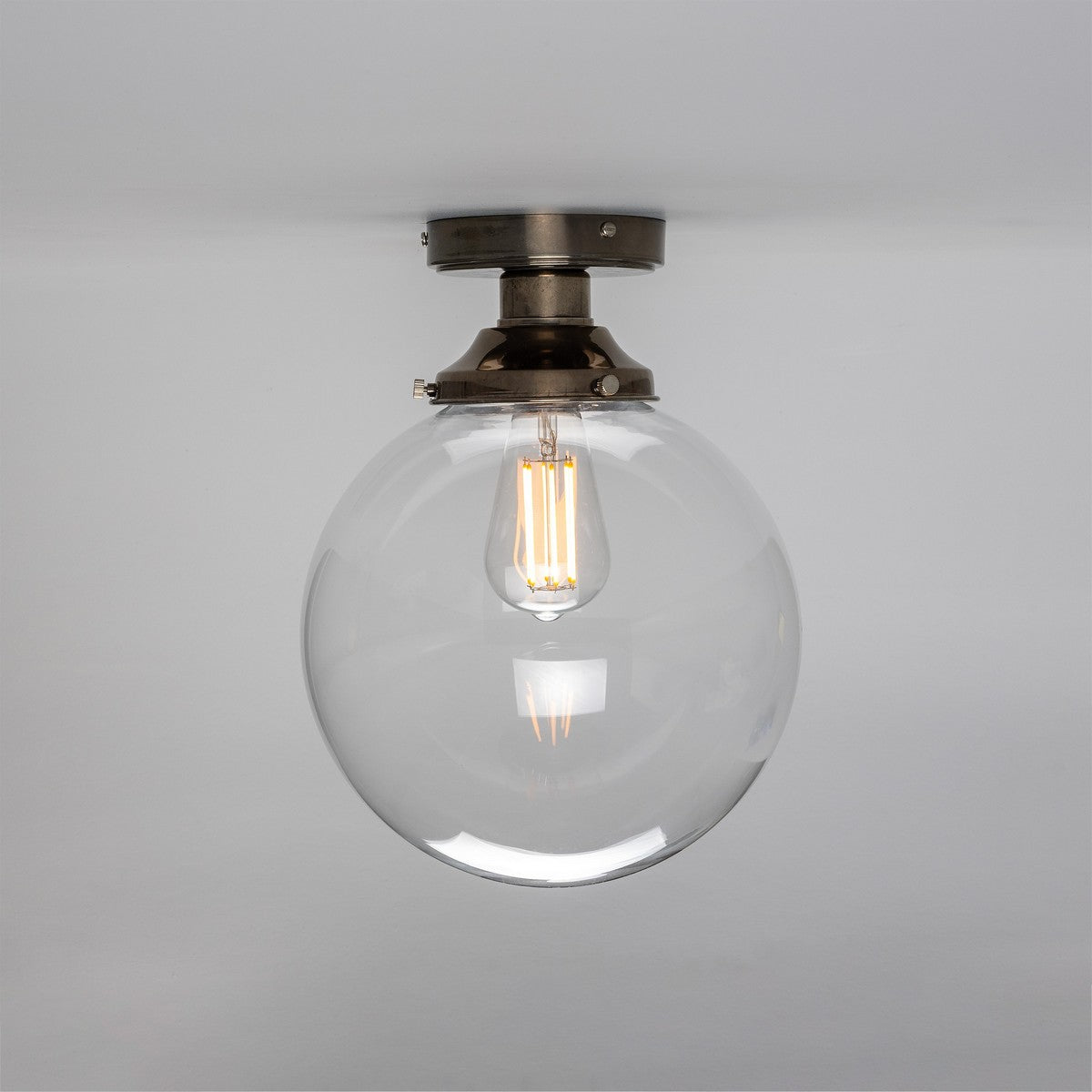 Riad 9.75" Globe Ceiling Light