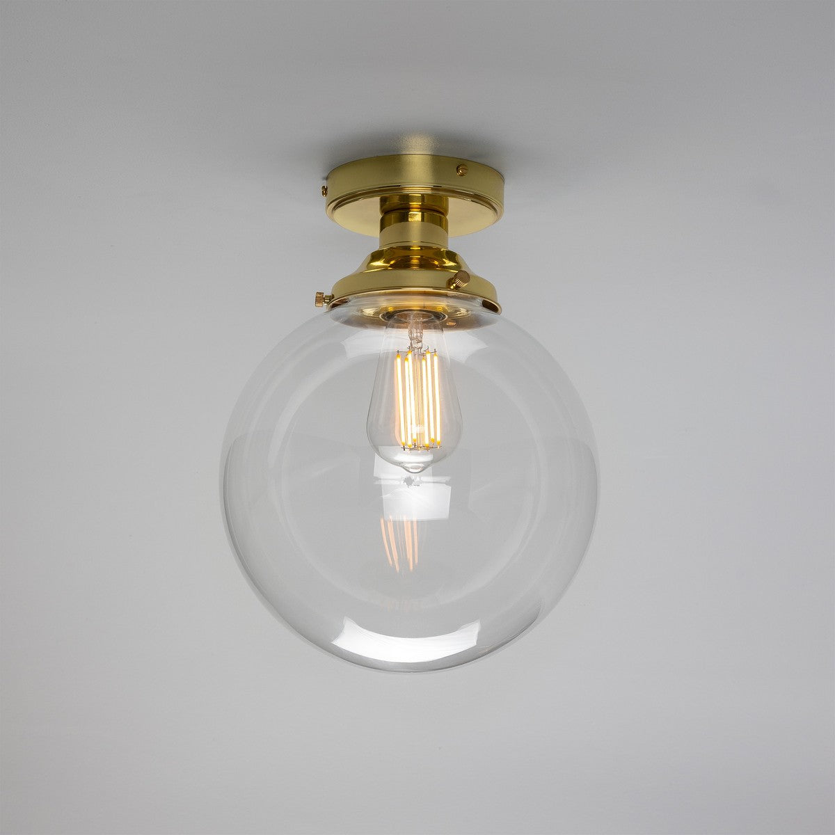 Riad 9.75" Globe Ceiling Light