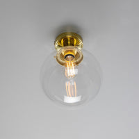 Riad 9.75" Globe Ceiling Light