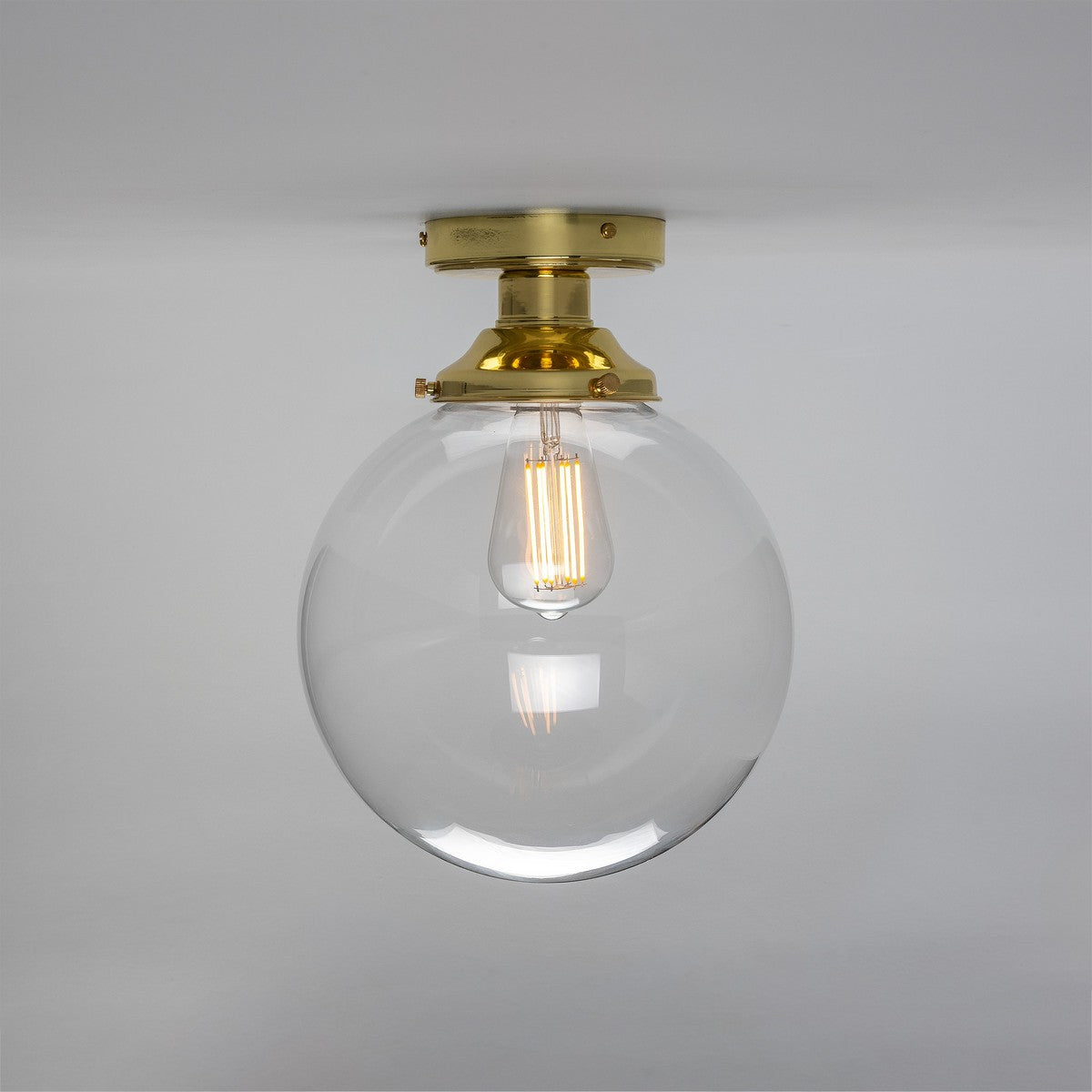 Riad 9.75" Globe Ceiling Light