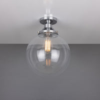 Riad 9.75" Globe Ceiling Light
