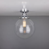 Riad 9.75" Globe Ceiling Light