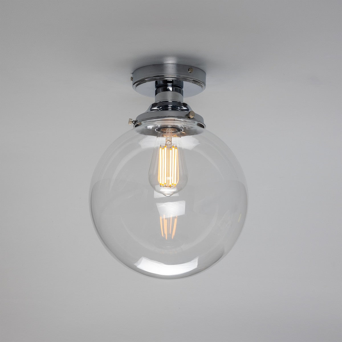 Riad 9.75" Globe Ceiling Light