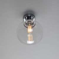 Riad 9.75" Globe Ceiling Light