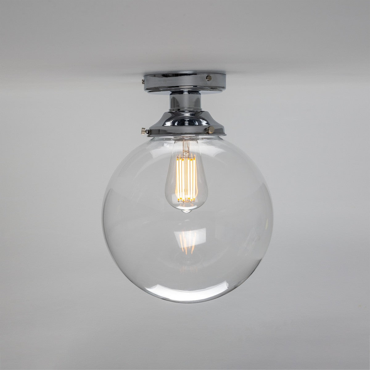 Riad 9.75" Globe Ceiling Light