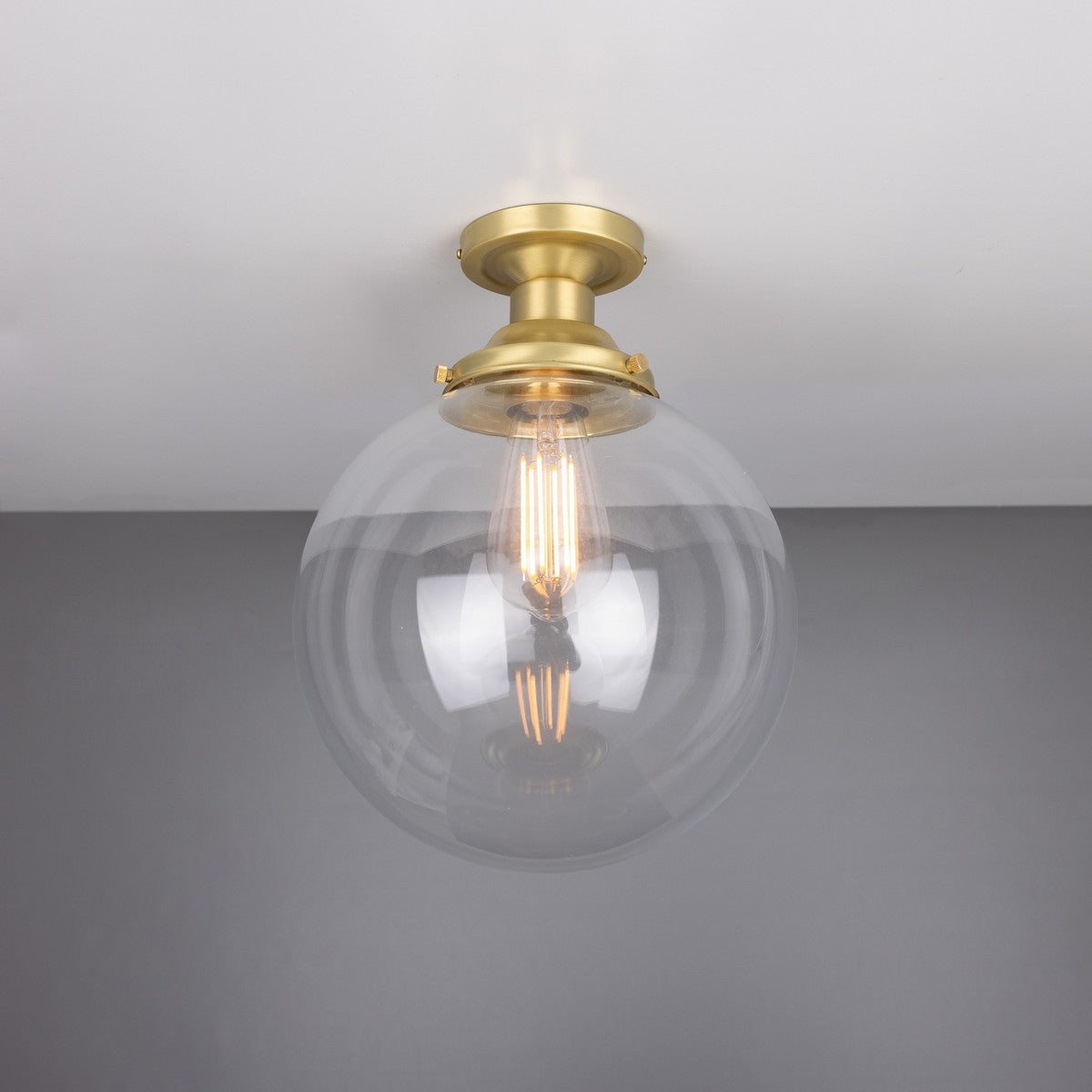 Riad 9.75" Globe Ceiling Light