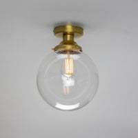 Riad 9.75" Globe Ceiling Light