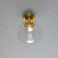 Riad 9.75" Globe Ceiling Light