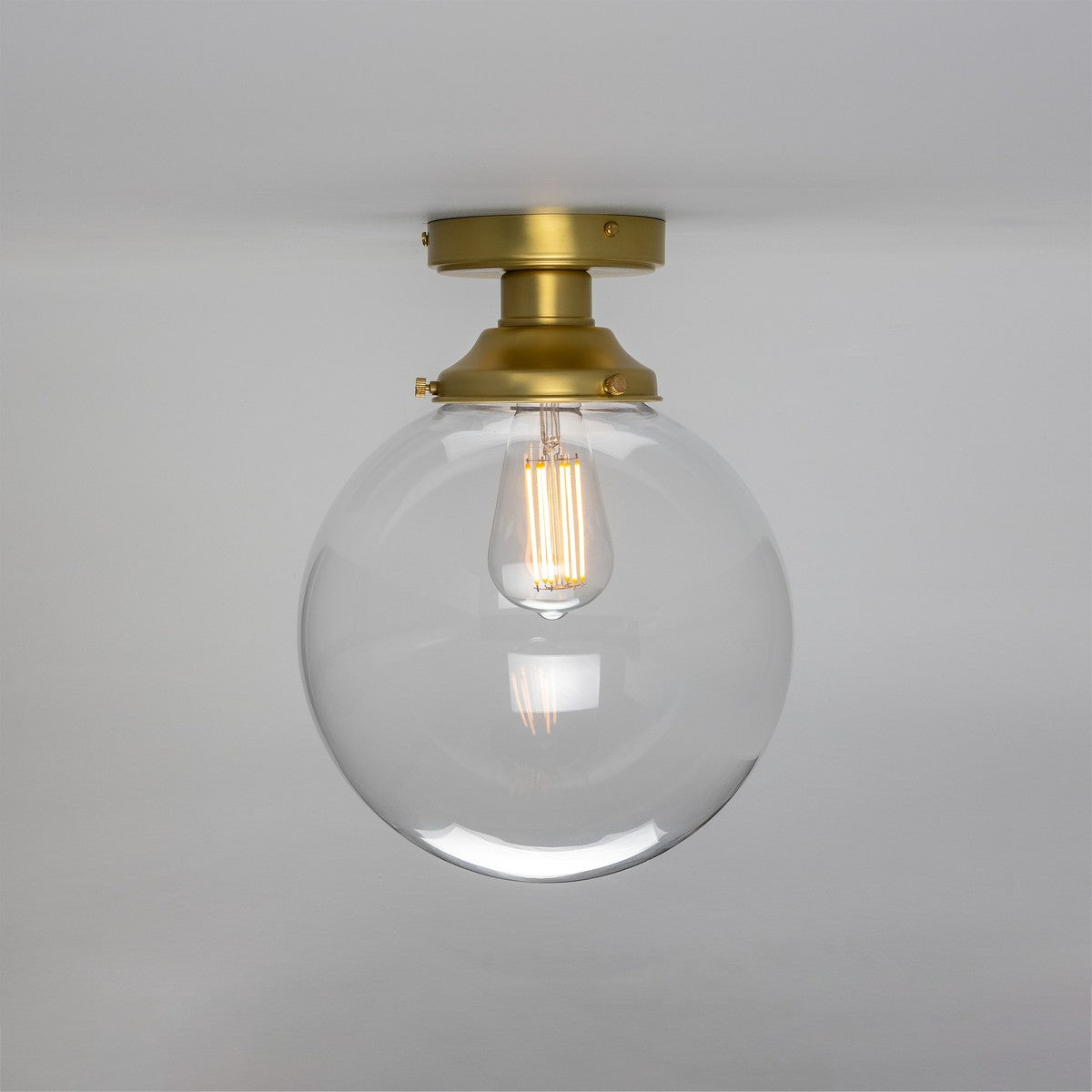 Riad 9.75" Globe Ceiling Light