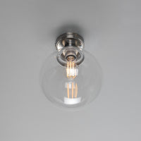 Riad 9.75" Globe Ceiling Light