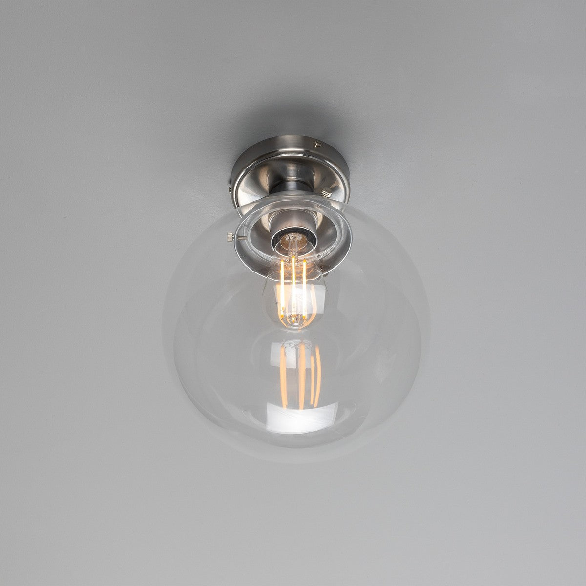 Riad 9.75" Globe Ceiling Light